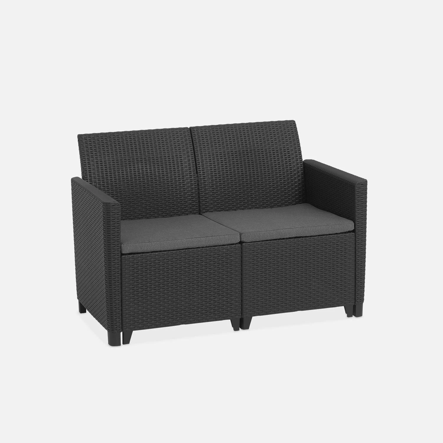 Salon De Jardin Imitation Rotin 4 Places 6 Salon De Jardin Imitation Rotin 4 Places – Image 4