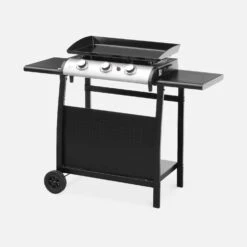 Desserte Plancha 3 Brûleurs -Jardin Et Extérieur pt1003bk 1c7d14d3b8f0560ae99e1ec6f2eabb1d