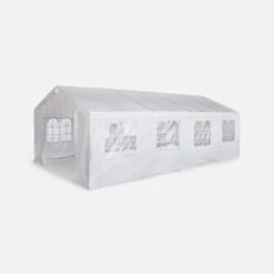 Tente De Réception 4 X 8 M 9 Tente De Réception 4 X 8 M -Jardin Et Extérieur pt4x8kdwh 2e2d19558befb895fd328069494af674