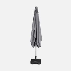 Parasol Rectangulaire 2x3m, Aluminium Anodisé Couleur : Gris -Jardin Et Extérieur puano2x3gy 04920a7370b8d427d2d7a16cafa5a893