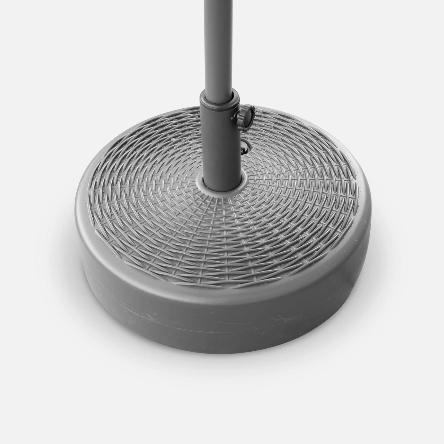 Pied Parasol Rond Plastique Pour Parasol à Mat Central 3 Pied Parasol Rond Plastique Pour Parasol à Mat Central