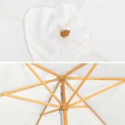 Parasol Rectangulaire 2x3m Couleur : Ecru -Jardin Et Extérieur puw2x3ecru 556cc3fb01dda2c35103c7a40a0811bc