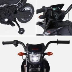 Moto électrique Enfant Honda 6V, 1 Place Couleur : Noir -Jardin Et Extérieur rocmotohondabk 546badff9ea6b892a0a19d540551a95e