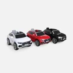 Voiture électrique Enfant Audi Q8 12V, 1 Place Couleur : Blanc -Jardin Et Extérieur rocq8rcwh 6e44984f4ea65a149cd8c5c055a2ce4e