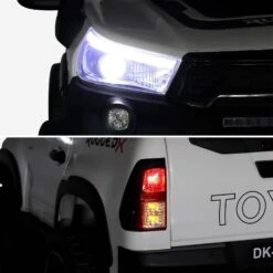 Voiture électrique Enfant Toyota Hilux 12V, 2 Places Couleur : Blanc -Jardin Et Extérieur roctoyhilrcwh 0ad93f9b480e199b20681bedb3ab26c6