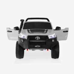 Voiture électrique Enfant Toyota Hilux 12V, 2 Places Couleur : Blanc -Jardin Et Extérieur roctoyhilrcwh 2e575e195dec0219e4a0110d9c37283f