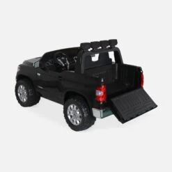 Voiture électrique Enfant Toyota Tundra 12V, 2 Places -Jardin Et Extérieur roctoyolsrcbk 70ff862ab93fe2cf790c084972885125