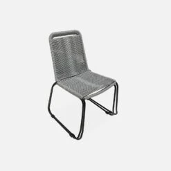 Chaise Jardin En Corde Empilable (lot De 2) Couleur : Gris Clair 13 Chaise Jardin En Corde Empilable (lot De 2) Couleur : Gris Clair -Jardin Et Extérieur ropechrx2lgy ed2090622bc5ddfe98e6686936f5ced7