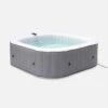 Spa Gonflable 6 Places Carré, Système Anti-gel Et Bâche -Jardin Et Extérieur spa185lsgr 0fa98cce7e6c450ef20095667c937908