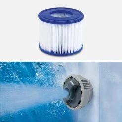 Spa Gonflable Lay-Z Spa Madeira Contrôle WIFI 6 Places Carré Avec Accessoires -Jardin Et Extérieur spabw180sq6gy 3e7877f7063aa4d292a2ffbca6f0278d