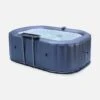 Spa Gonflable 2 Places Rond, Gonflage Automatique, Ozonateur, Couvercle Et Tapis -Jardin Et Extérieur spanestr2 3b3a1ad320b8db339a097a17fa652794