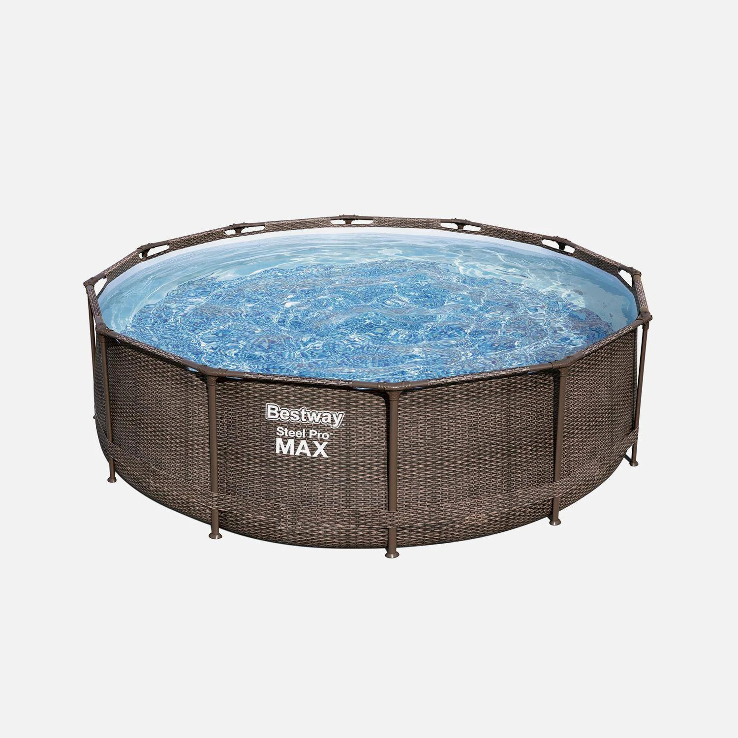 Piscine Tubulaire Ronde Avec Pompe, échelle Et Filtre Ø3,6m 4 Piscine Tubulaire Ronde Avec Pompe, échelle Et Filtre Ø3,6m – Image 2