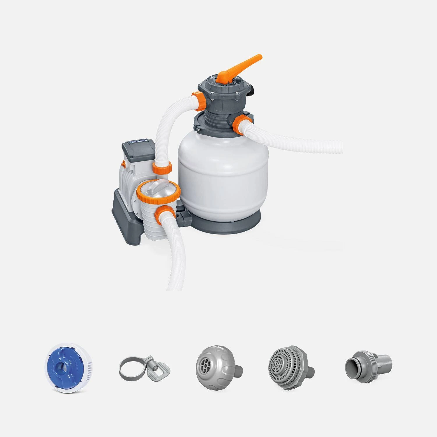 Filtre à Sable Pour Piscine 7571L/h 3 Filtre à Sable Pour Piscine 7571L/h