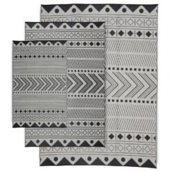 Tapis Extérieur Rectangulaire Motif Ethnique Noir/beige 11 Tapis Extérieur Rectangulaire Motif Ethnique Noir/beige -Jardin Et Extérieur tapis d exterieur 180x270cm bamako rectangulaire motif ethnique noir beige jacquard reversible indoor outdoor a3440e56ce54c5eb6bc9bc0b95792505
