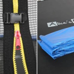 Trampoline 250cm Filet Protection Couleur : Bleu -Jardin Et Extérieur tr250blue 1b2099eeb3df8cb149088379b1295ec5