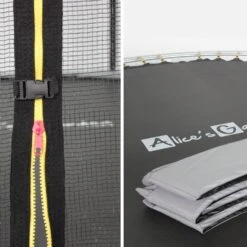 Trampoline 370cm Filet Protection Couleur : Gris -Jardin Et Extérieur tr370grey 077b10c43bdf7d7686ddb65987434572