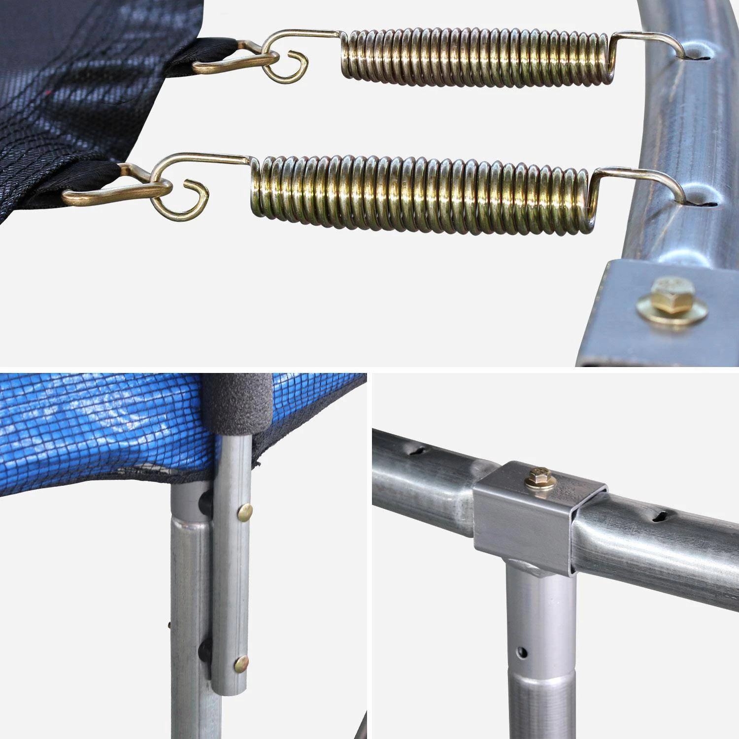 Trampoline 460cm Filet Protection Couleur : Bleu 5 Trampoline 460cm Filet Protection Couleur : Bleu – Image 3