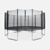 Trampoline 490cm Filet Protection Couleur : Gris -Jardin Et Extérieur tr490grey c25ffa7ef9f08055874e77cb0424d1d4