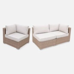 Salon De Jardin Résine Tressée 12 à 14 Places Couleur : Beige / Beige -Jardin Et Extérieur w002xlnatbg 3c954c651af2b08420c288c64f990185