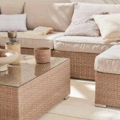 Salon De Jardin Résine Tressée 12 à 14 Places Couleur : Beige / Beige -Jardin Et Extérieur w002xlnatbg 95a78f9dc8e0645dc032a54904f5e044