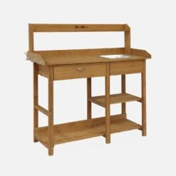 Table De Rempotage En Bois -Jardin Et Extérieur wdpotblbn 83b166a42d3af16a55762e767146575e