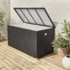 Coffre De Jardin Résine Tressée 790L Couleur : Noir -Jardin Et Extérieur wkhbox160bk 0cd8972c68aa5625266c9f767cad25b6