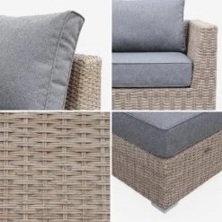 Salon De Jardin Résine Tressée Arrondie 12 à 14 Places Couleur : Beige / Gris Foncé -Jardin Et Extérieur wkvs2xlnatgy 913bee2574bda5fb24ff3a989f850b3b