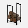 Bûcher 41x35x67,2cm, Acier -Jardin Et Extérieur wr002bk d9e5b19ace0eb60febe0017ad8254f51