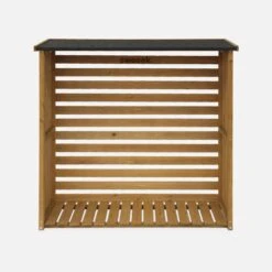 Abri Bûches 120x45x120cm,bois -Jardin Et Extérieur ws120lbn 391cd50aab2efc53ebfcd717991e3991