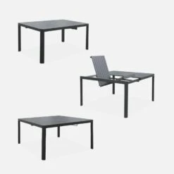 Table De Jardin Extensible Aluminium, 6 à 8 Places -Jardin Et Extérieur xtafsq147at 4682a5db35d2049a13c2ac7c9f30dfbd