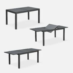 Table De Jardin Extensible Aluminium, 6 Chaises Couleur : Gris / Gris Taupe 11 Table De Jardin Extensible Aluminium, 6 Chaises Couleur : Gris / Gris Taupe -Jardin Et Extérieur xtp150r6co 11bd283f1a0fa1bea74c3f7fb6355240