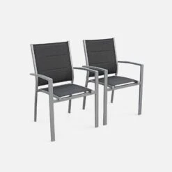 Table De Jardin Extensible Aluminium, 6 Chaises Couleur : Gris / Gris Foncé -Jardin Et Extérieur xtsafm210r6at a0c17e0c9ef6f833139147b7680c54d2